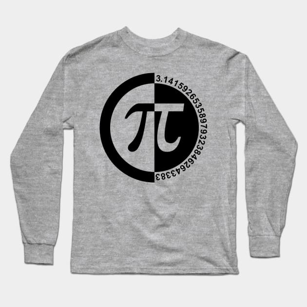 Pi Day Long Sleeve T-Shirt by ESDesign